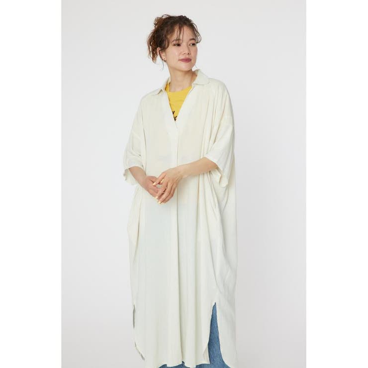 スキッパーシャツワンピース | RODEO CROWNS WIDE BOWL | 詳細画像3 