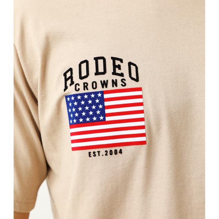 メンズクラウン刺繍Tシャツ[品番：BJLW0001610]｜RODEO CROWNS