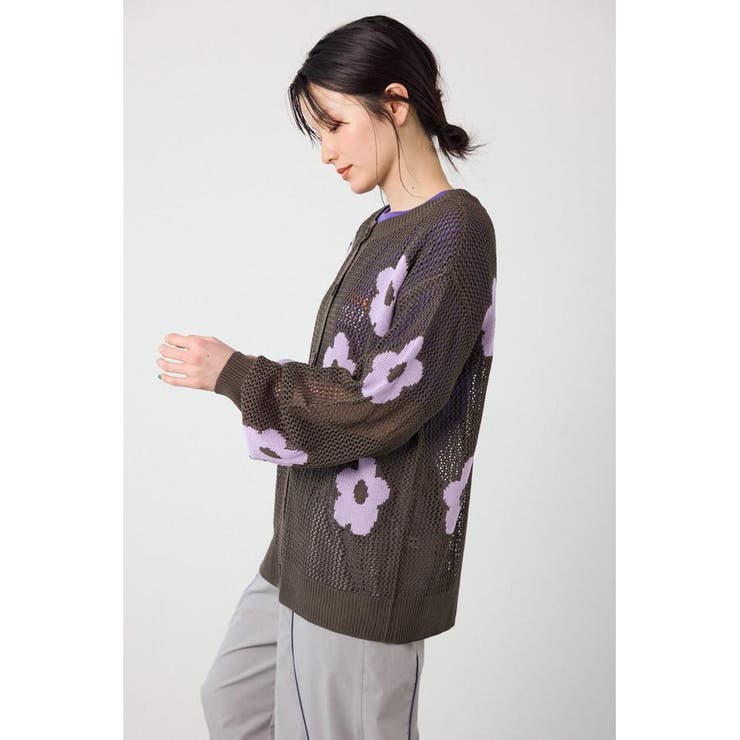 2WAYフラワーニットトップス | RODEO CROWNS WIDE BOWL | 詳細画像12 