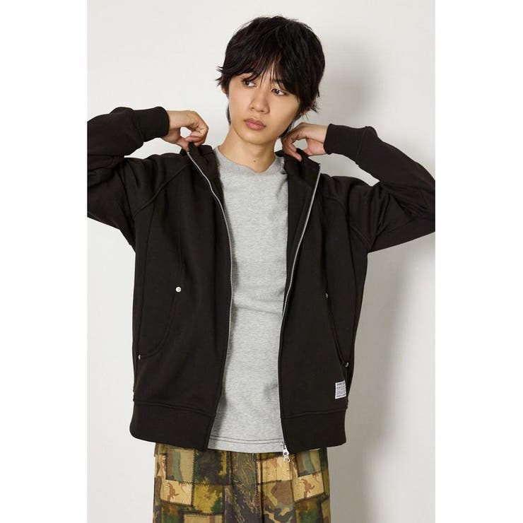 (UNISEX)SHARE スタンドネックジップパーカー | RODEO CROWNS WIDE BOWL | 詳細画像7 