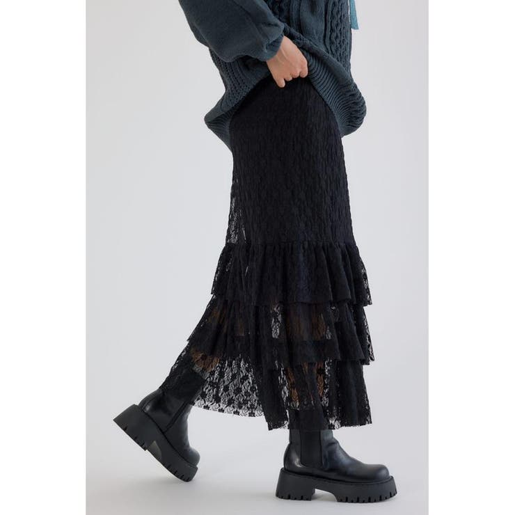 フリルティアードスカート | RODEO CROWNS WIDE BOWL | 詳細画像10 