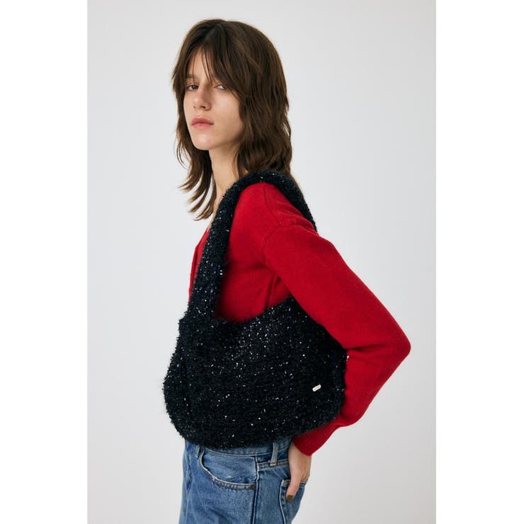 KIRAKIRA ニットショルダーバッグ | MOUSSY OUTLET | 詳細画像1 