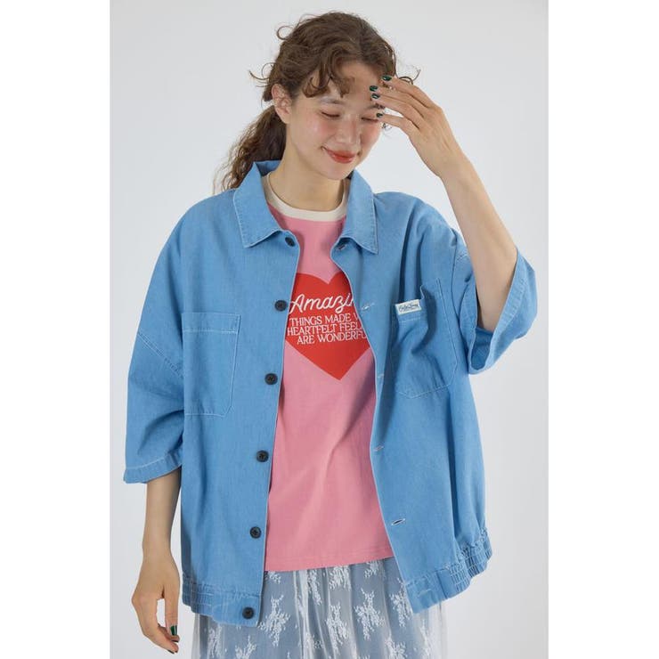 ライトデニムシャツアウター | RODEO CROWNS WIDE BOWL | 詳細画像17 