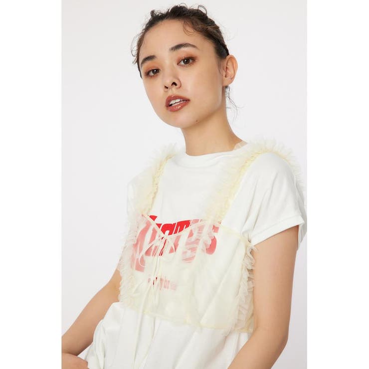 frill チュールビスチェ | RODEO CROWNS WIDE BOWL | 詳細画像2 