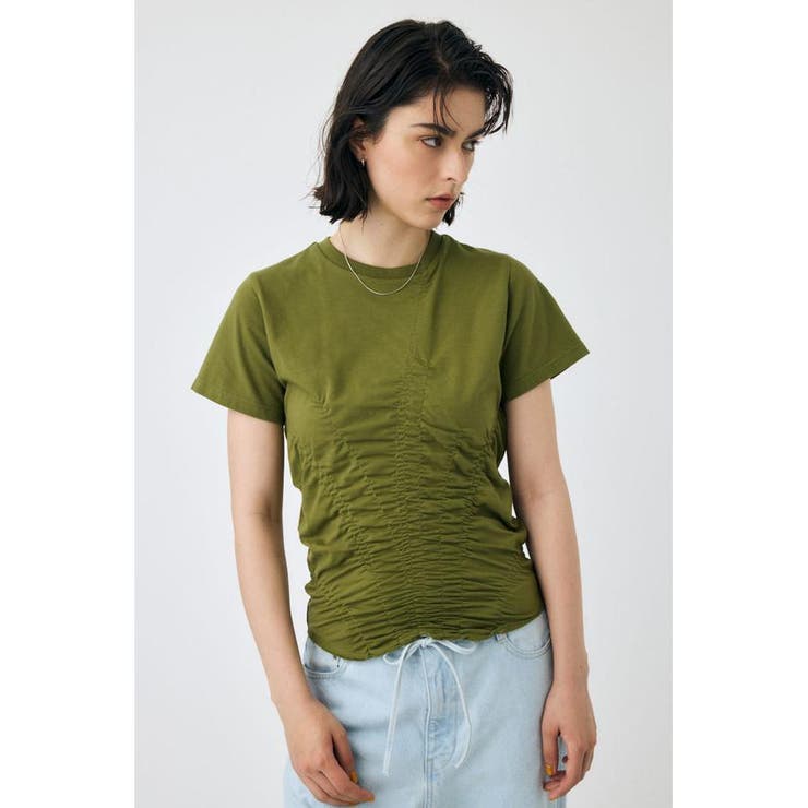 KHA | GATHER CUT トップス | MOUSSY OUTLET