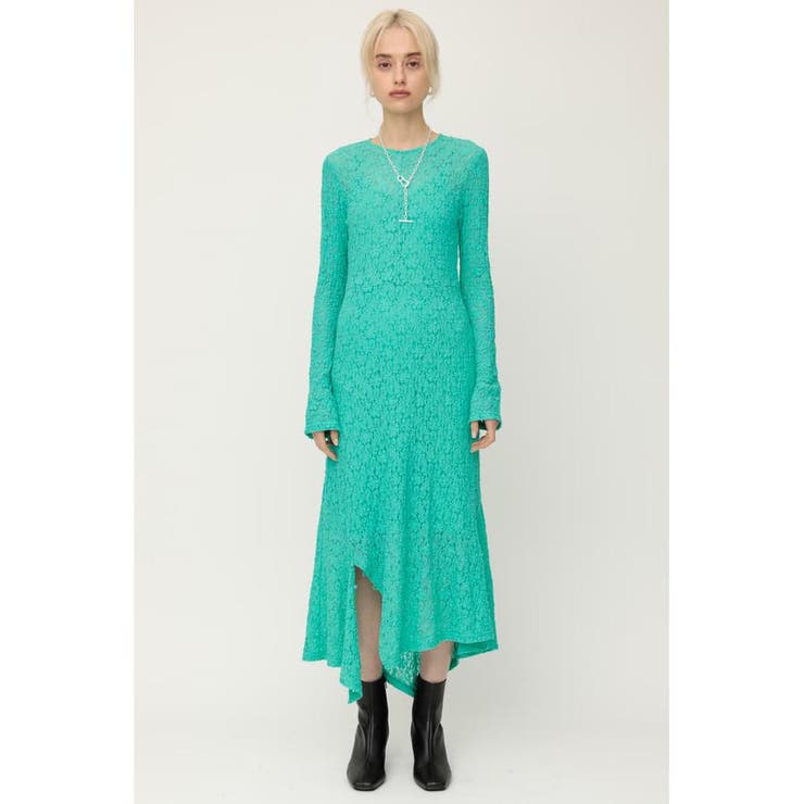 MINT | RANDOM HEM LACE ドレス | SLY OUTLET