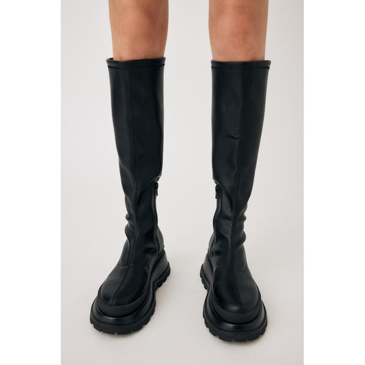 STRETCH CHUNKY ロングブーツ | MOUSSY OUTLET | 詳細画像10 
