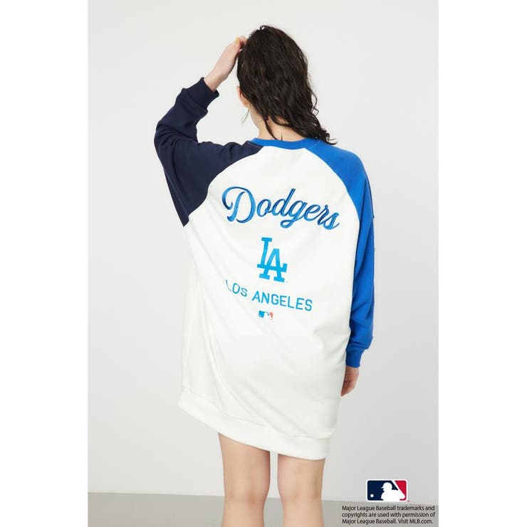 MLBラグランスウェットワンピース | RODEO CROWNS WIDE BOWL | 詳細画像7 