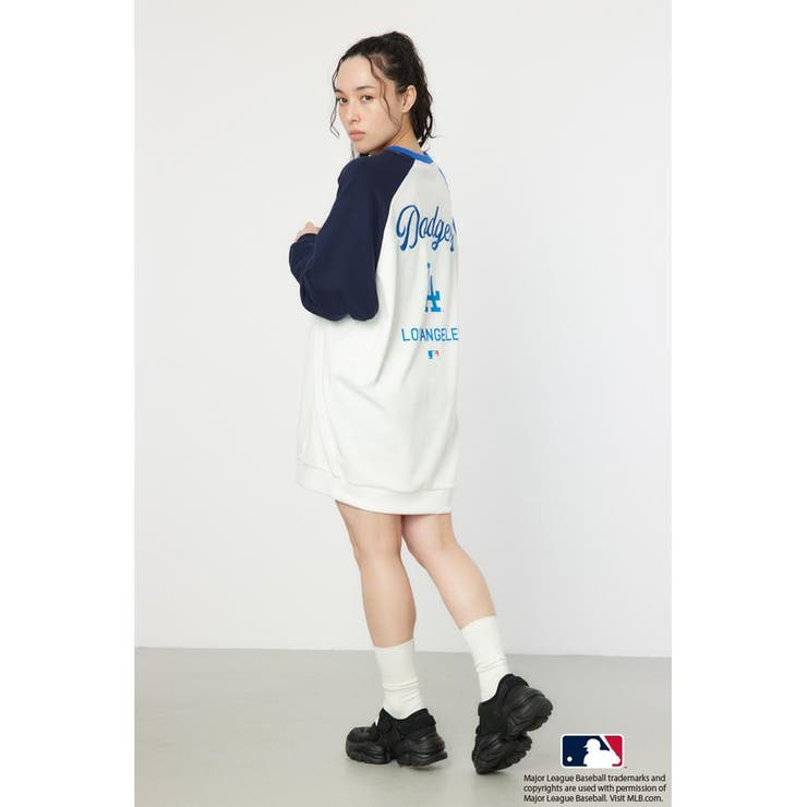 MLBラグランスウェットワンピース | RODEO CROWNS WIDE BOWL | 詳細画像2 