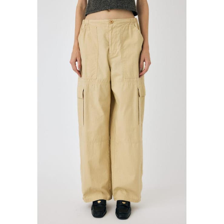 BEG | HARD EDIT MILITARY パンツ | MOUSSY OUTLET