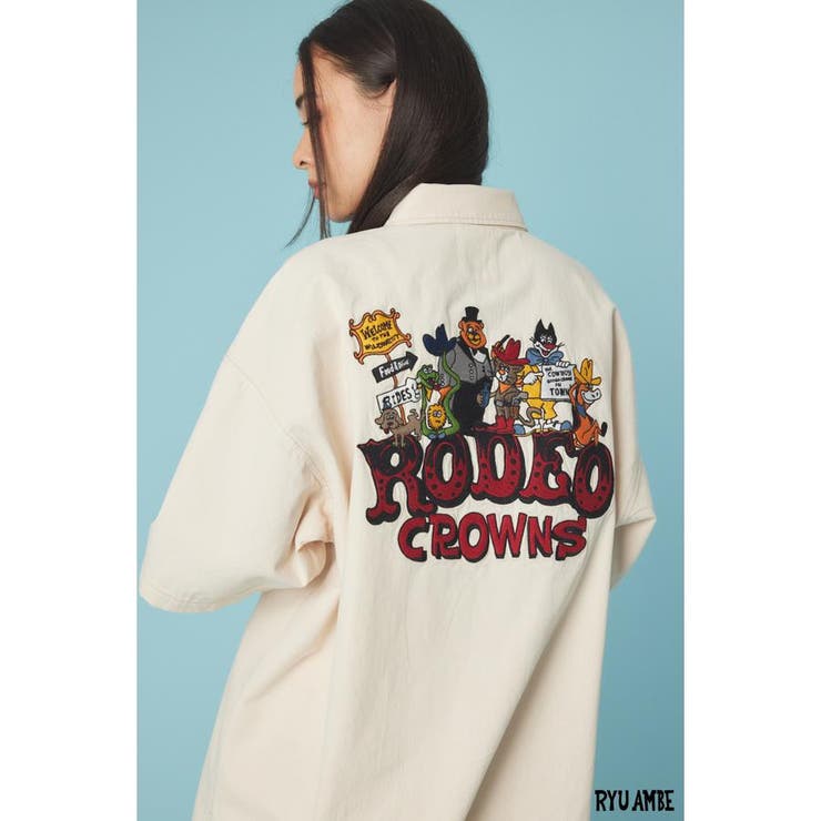 (Ryu Ambe)Yee Haw シャツ | RODEO CROWNS WIDE BOWL | 詳細画像6 