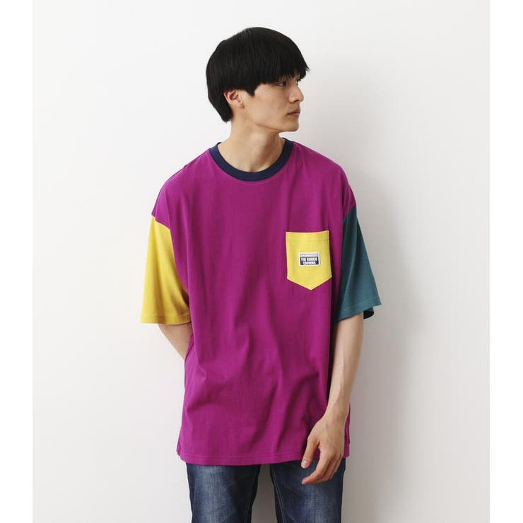 マルチカラーTシャツ[品番：BJLW0023102]｜RODEO CROWNS WIDE
