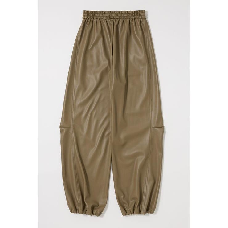 F/LEATHER JOGGER パンツ | MOUSSY OUTLET | 詳細画像14 