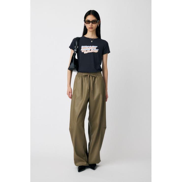 F/LEATHER JOGGER パンツ | MOUSSY OUTLET | 詳細画像17 
