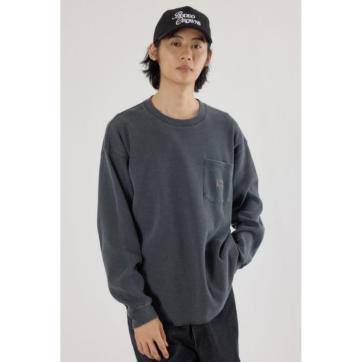 C.GRY | ピグメントワッフルトップス | RODEO CROWNS WIDE BOWL