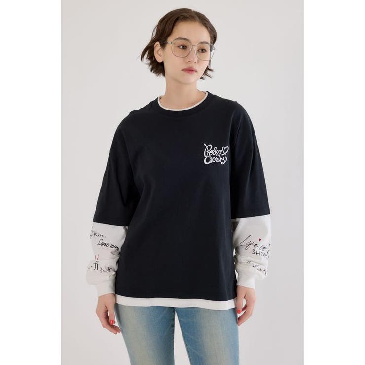 ハートフェイクレイヤードトップス | RODEO CROWNS WIDE BOWL | 詳細画像17 