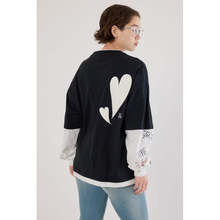 ハートフェイクレイヤードトップス | RODEO CROWNS WIDE BOWL | 詳細画像20 