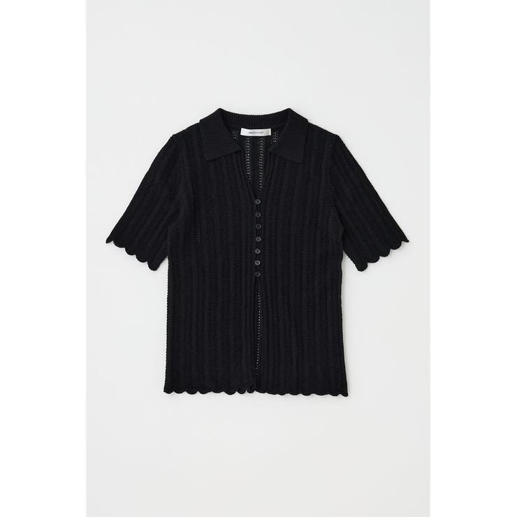 COTTON KNIT OPENWORK カーディガン | MOUSSY OUTLET | 詳細画像8 