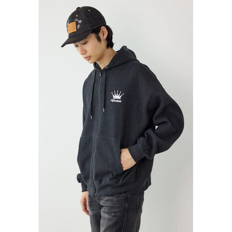ボンディングワッフルZIPパーカー | RODEO CROWNS WIDE BOWL | 詳細画像10 
