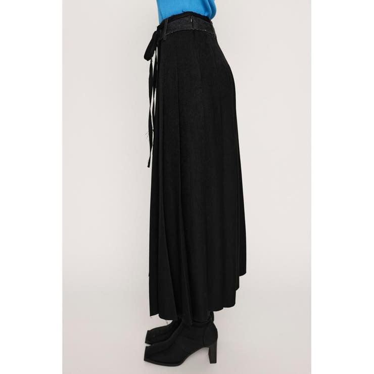CUT OFF PLEATS ロングスカート | SLY OUTLET | 詳細画像5 