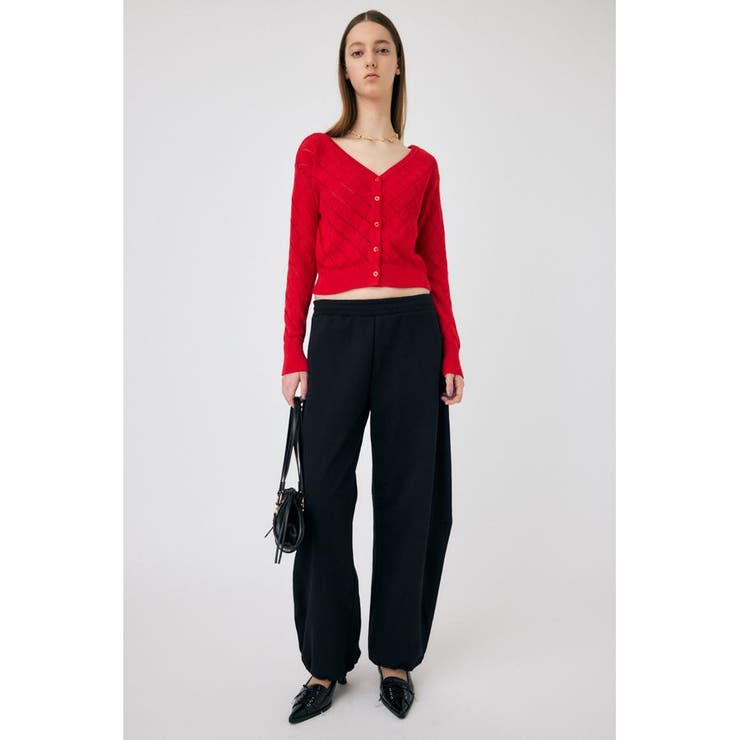 EYELET ニットカーディガン | MOUSSY OUTLET | 詳細画像7 