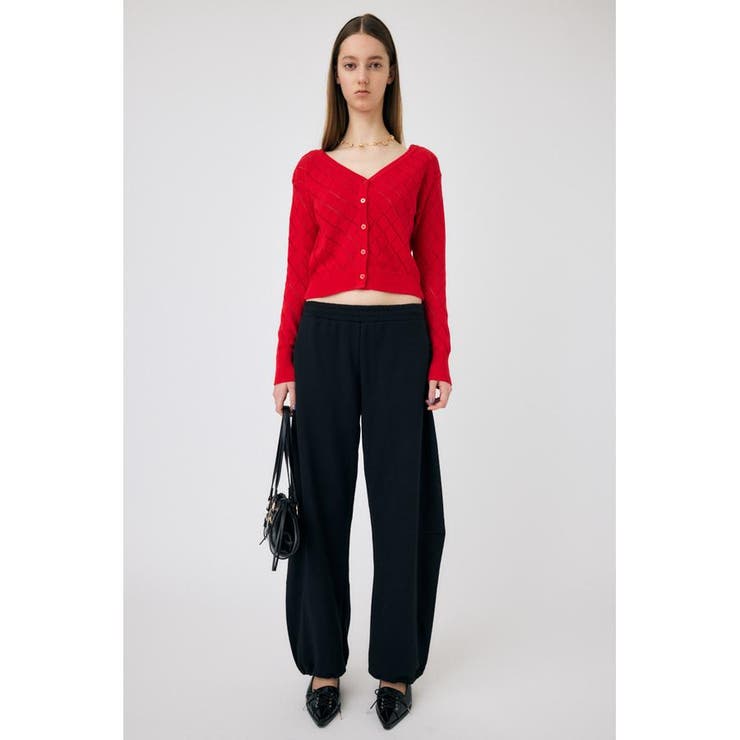 EYELET ニットカーディガン | MOUSSY OUTLET | 詳細画像9 