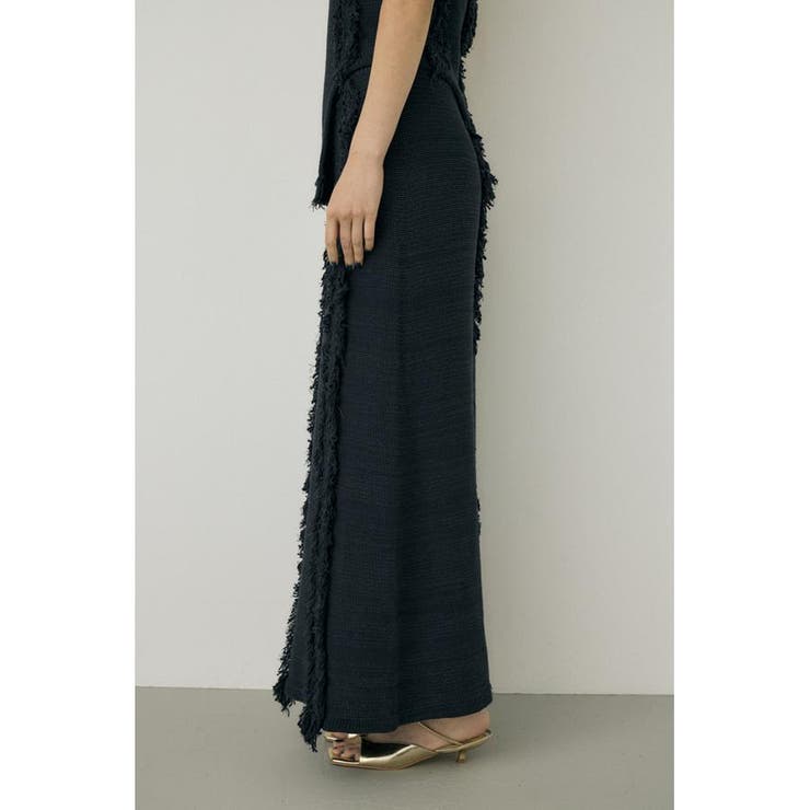 ツイードニットスカート オーガニックコットン使用 | MOUSSY OUTLET | 詳細画像3 
