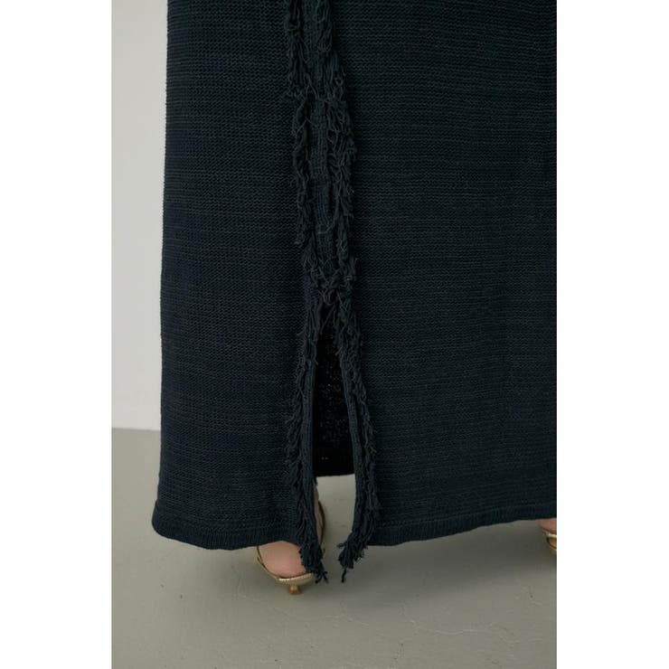 ツイードニットスカート オーガニックコットン使用 | MOUSSY OUTLET | 詳細画像5 