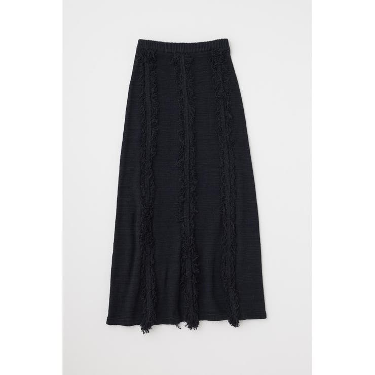 ツイードニットスカート オーガニックコットン使用 | MOUSSY OUTLET | 詳細画像9 