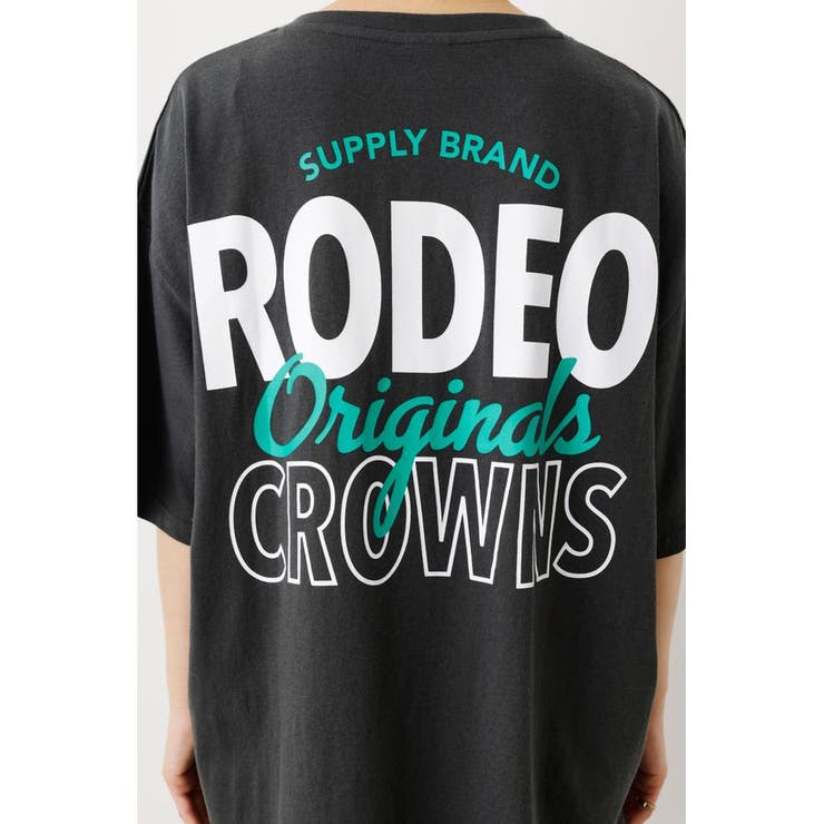 スクリプトカラーロゴTシャツ[品番：BJLW0026047]｜RODEO CROWNS WIDE