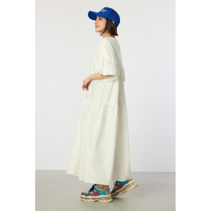 ピグメントドッキングティアードワンピース | RODEO CROWNS WIDE BOWL | 詳細画像2 