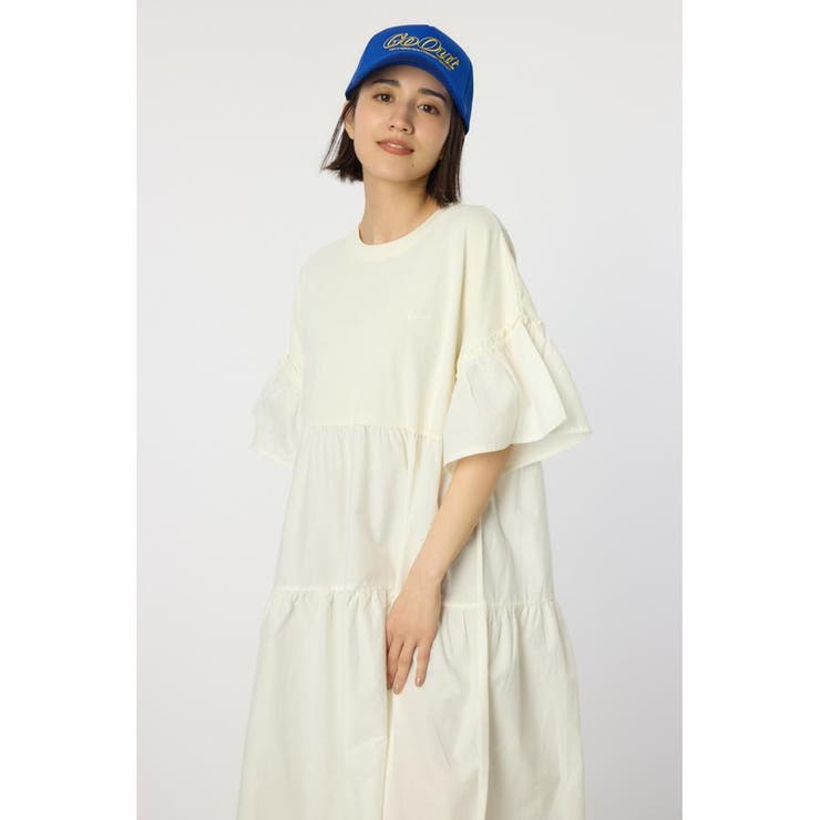 ピグメントドッキングティアードワンピース | RODEO CROWNS WIDE BOWL | 詳細画像5 