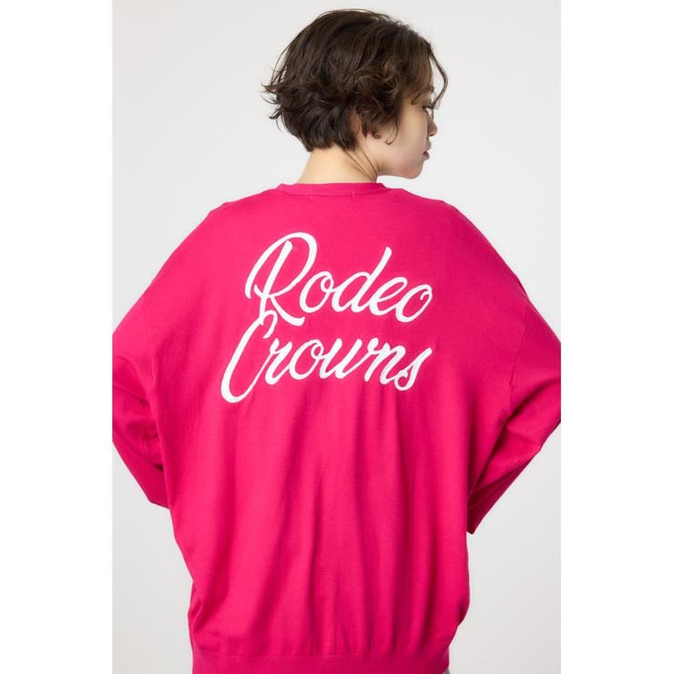 スクリプト LOGO ニットカーディガン | RODEO CROWNS WIDE BOWL | 詳細画像23 