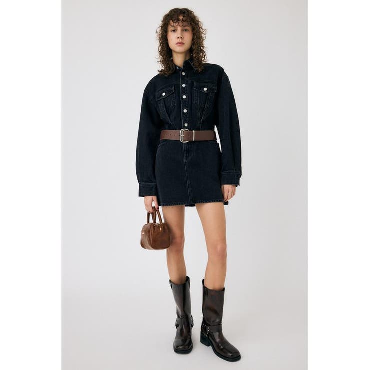 WAIST TUCK REMAKE ミニドレス | MOUSSY OUTLET | 詳細画像1 