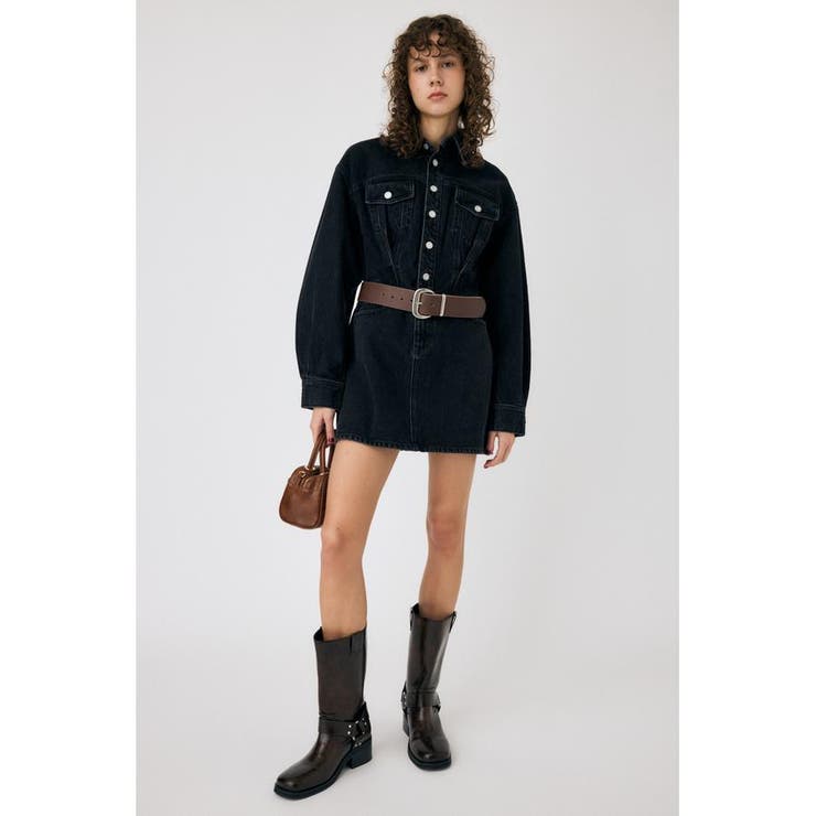 WAIST TUCK REMAKE ミニドレス | MOUSSY OUTLET | 詳細画像2 
