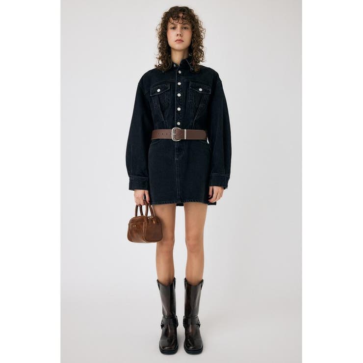 WAIST TUCK REMAKE ミニドレス | MOUSSY OUTLET | 詳細画像3 