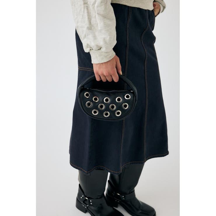 BLK | EYELET ミニバッグ | MOUSSY OUTLET