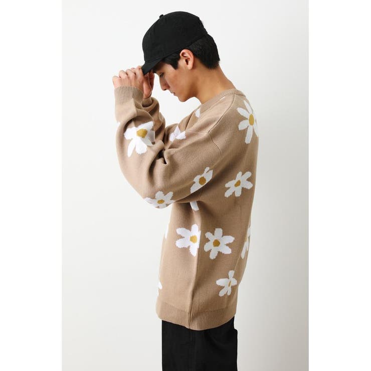 フラワージャガードニット[品番：BJLW0024640]｜RODEO CROWNS WIDE
