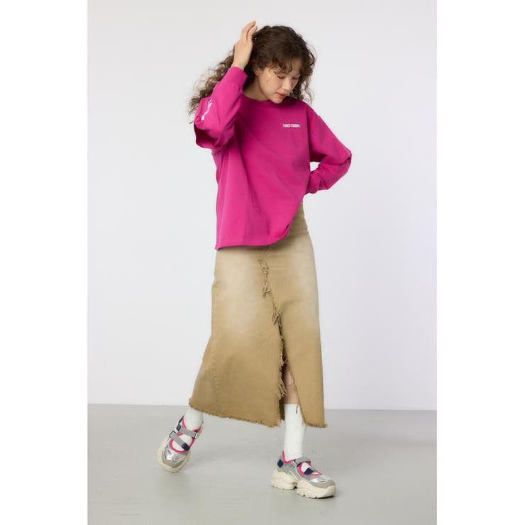 スリットデニムマキシスカート | RODEO CROWNS WIDE BOWL | 詳細画像6 