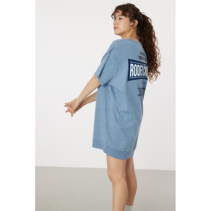 Oblong Logo デニムアップリケTワンピース | RODEO CROWNS WIDE BOWL | 詳細画像19 