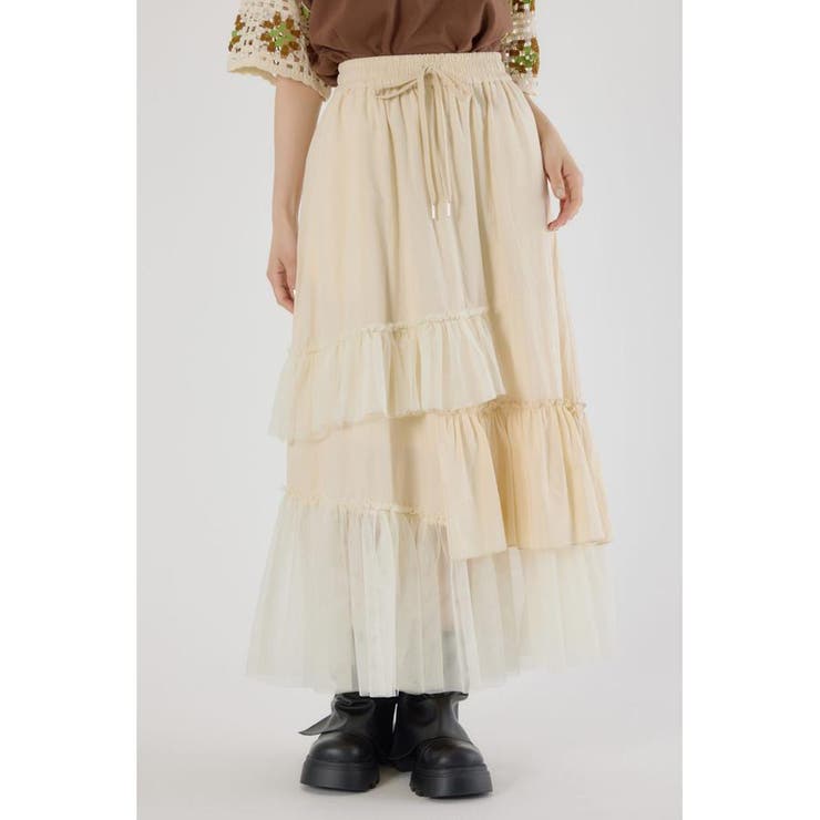 ランダムティアードスカート | RODEO CROWNS WIDE BOWL | 詳細画像2 