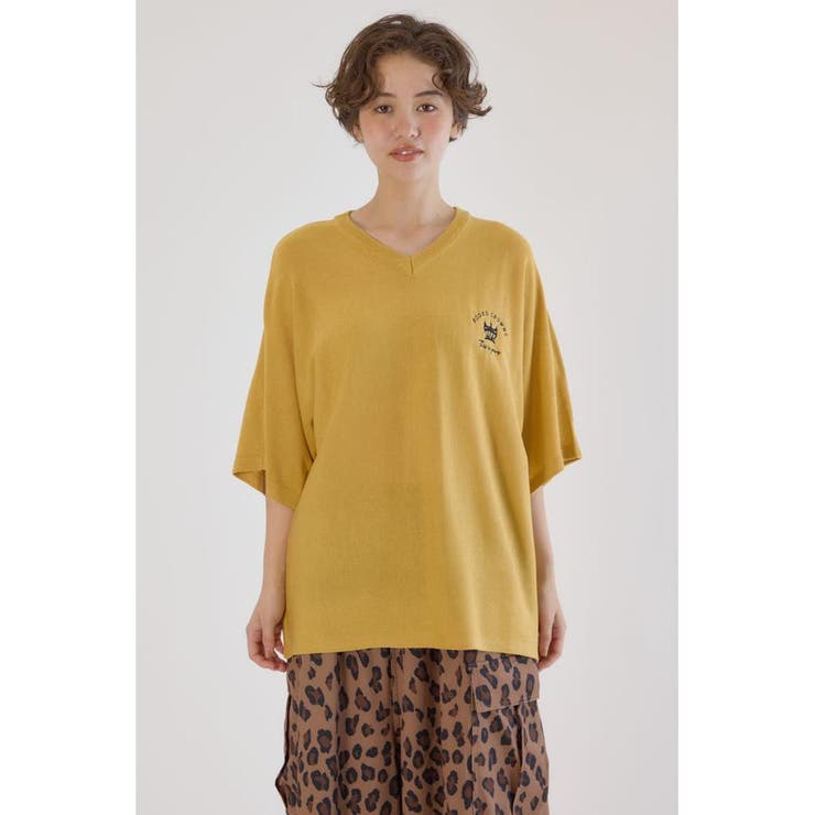 BIG LOGO5分袖ニットトップス | RODEO CROWNS WIDE BOWL | 詳細画像20 