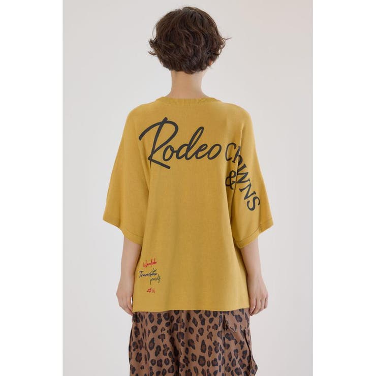 BIG LOGO5分袖ニットトップス | RODEO CROWNS WIDE BOWL | 詳細画像22 