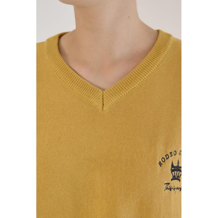 BIG LOGO5分袖ニットトップス | RODEO CROWNS WIDE BOWL | 詳細画像23 