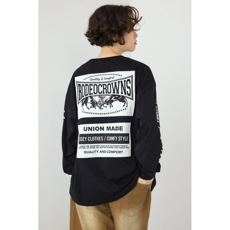 パッチデザインロングスリーブ Tシャツ | RODEO CROWNS WIDE BOWL | 詳細画像9 