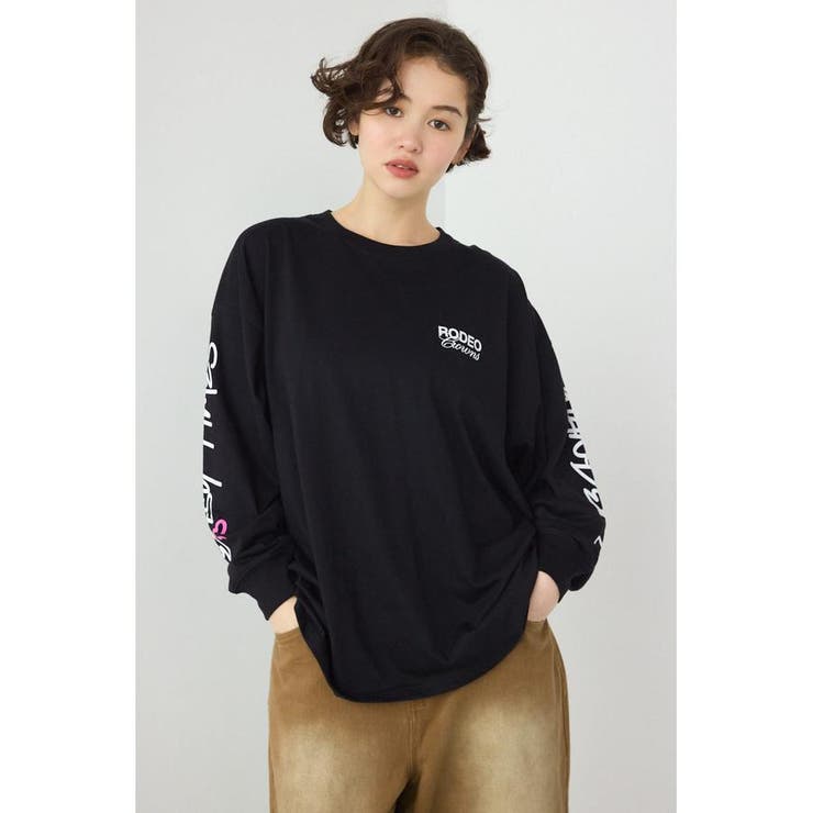 パッチデザインロングスリーブ Tシャツ | RODEO CROWNS WIDE BOWL | 詳細画像12 