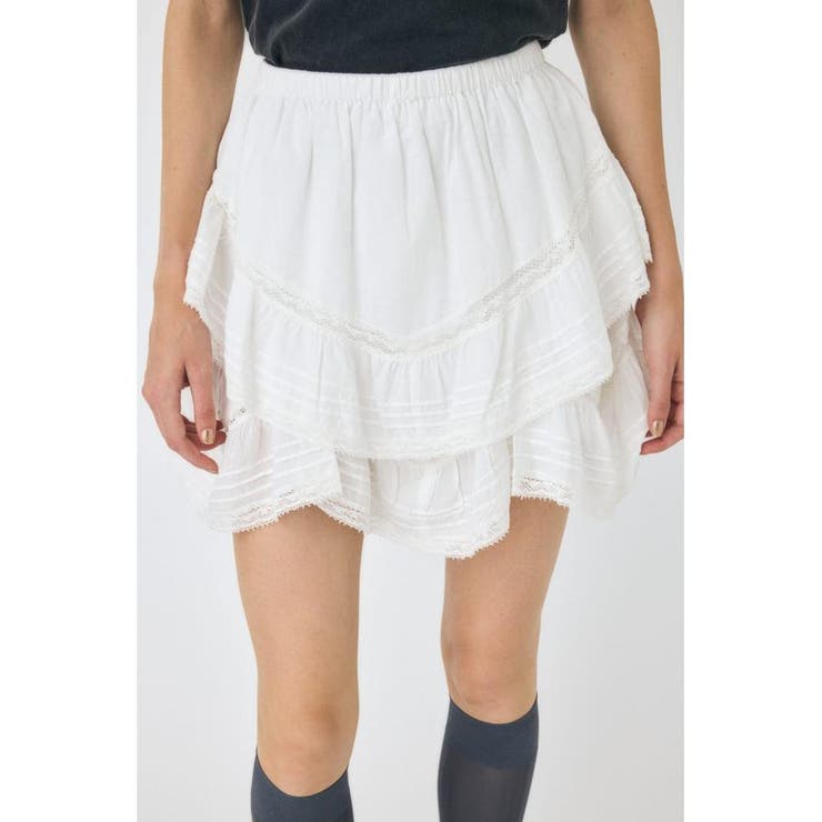 DRAPE LACE MINI スカート | MOUSSY OUTLET | 詳細画像8 