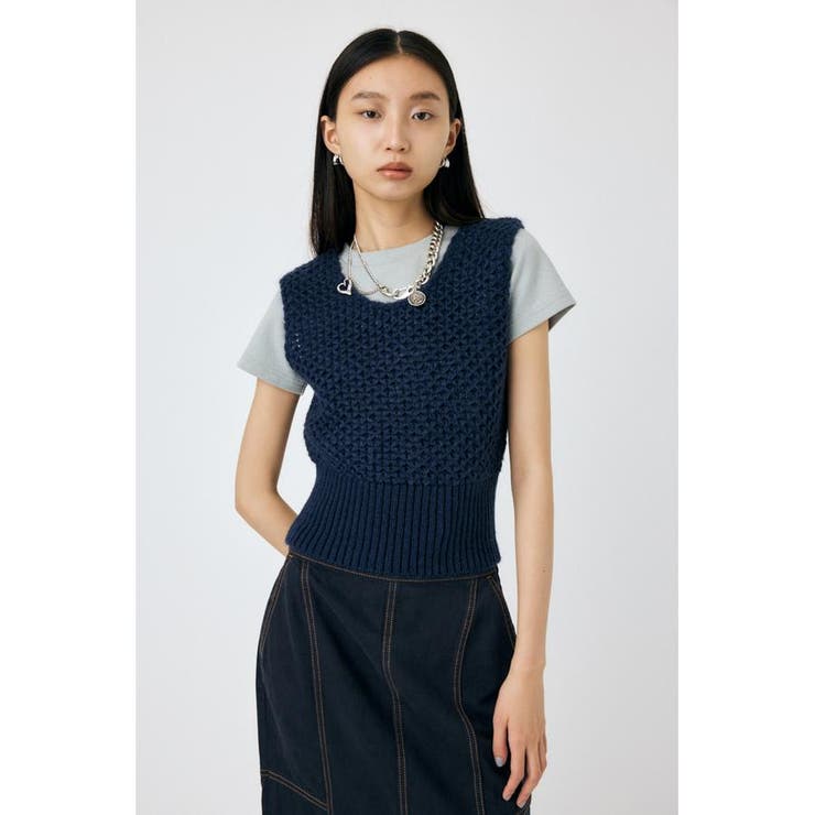 MESH ニットベスト | MOUSSY OUTLET | 詳細画像18 