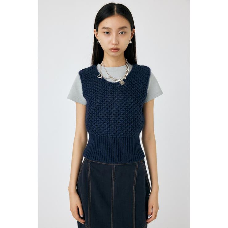 MESH ニットベスト | MOUSSY OUTLET | 詳細画像19 