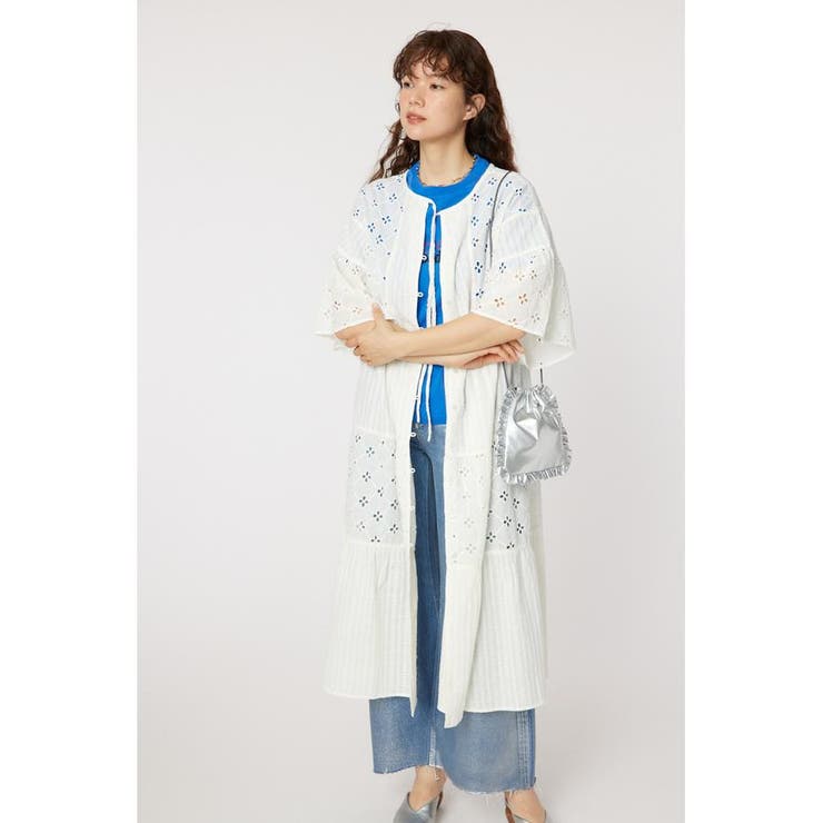 カットワークレースワンピース | RODEO CROWNS WIDE BOWL | 詳細画像4 